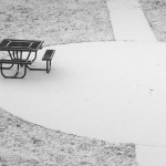 Brian Alexander: A picnic table in winter