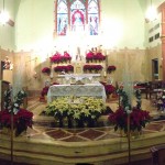 Pamela Krizek: St. Mary's Church at Christmas, 2014